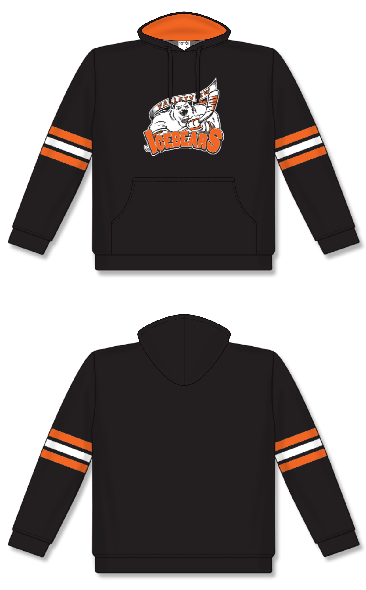 Ice Bears Stock Polycotton Hoodie