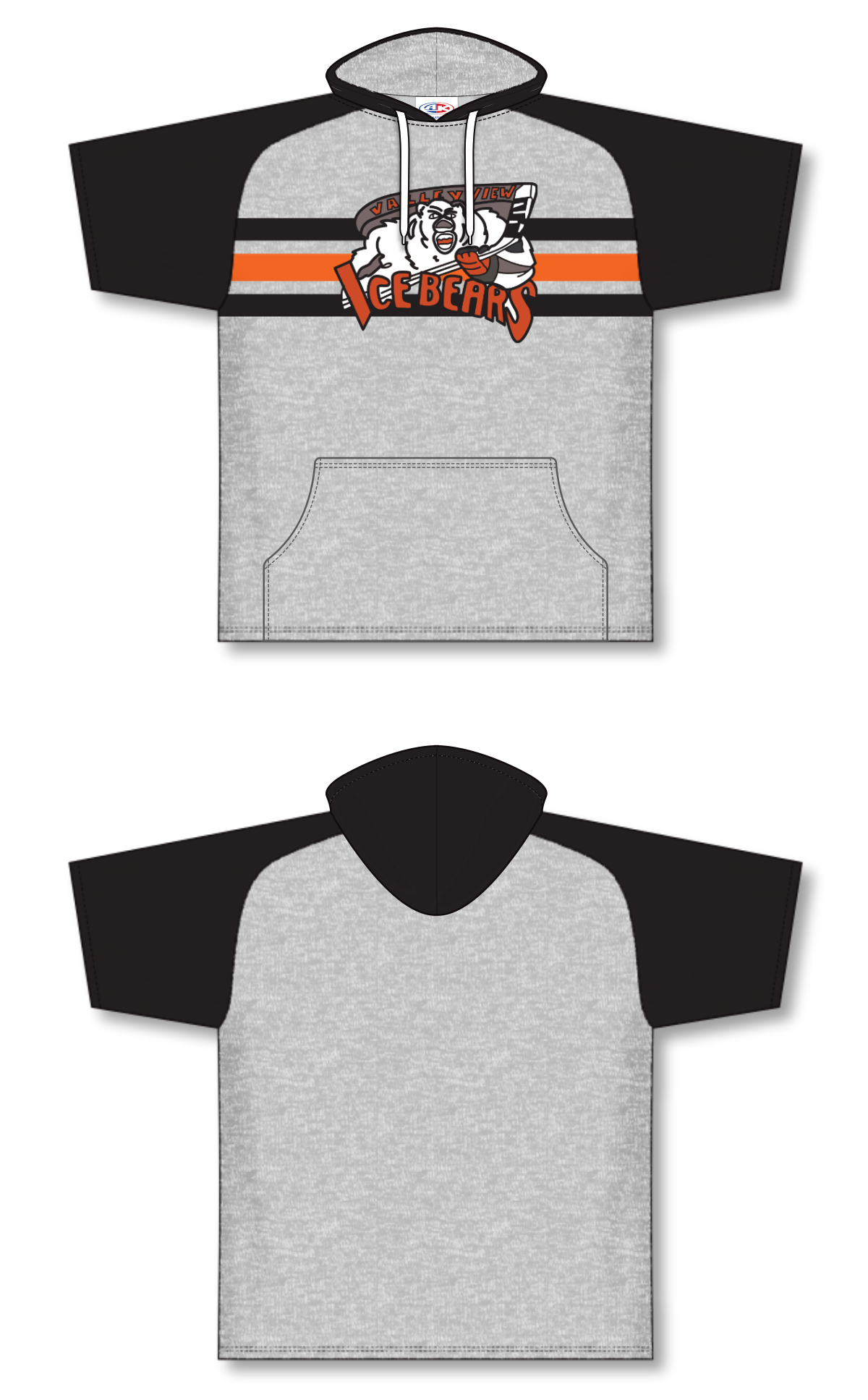 Ice Bears Short Sleeve Hoodie