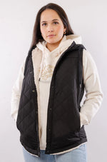Load image into Gallery viewer, Tough Duck Womens Quilted Sherpa Lined Vest
