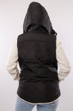 Load image into Gallery viewer, Tough Duck Womens Quilted Sherpa Lined Vest
