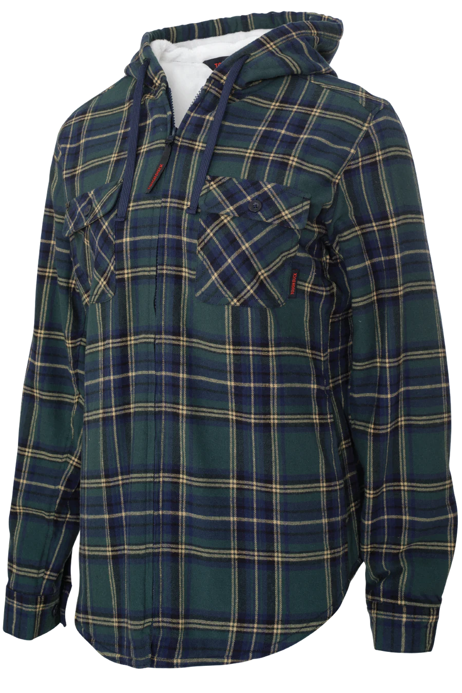 Tough Duck Womens Plush Pile-Lined Flannel