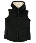 Tough Duck Womens Quilted Sherpa Lined Vest