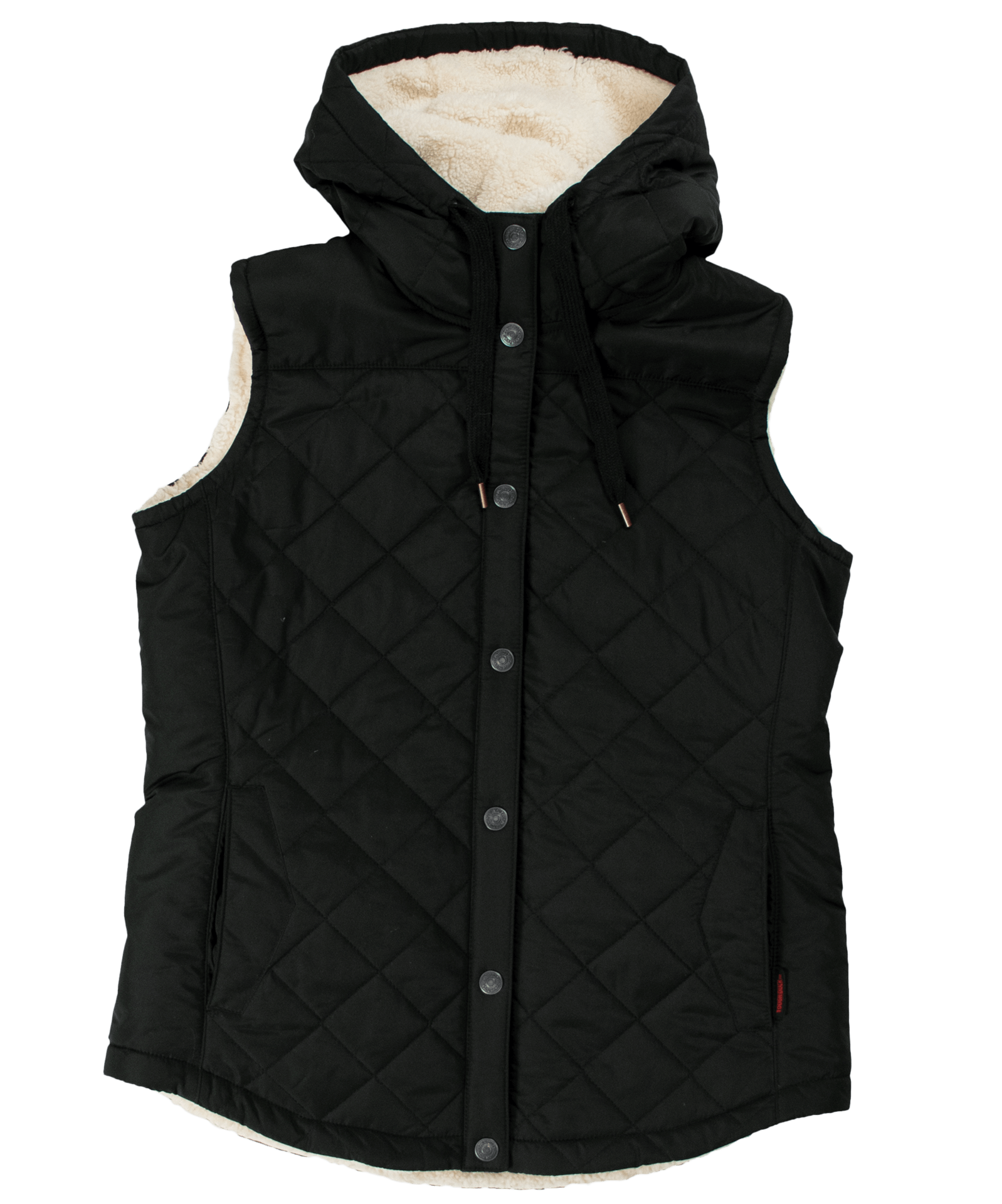 Tough Duck Womens Quilted Sherpa Lined Vest