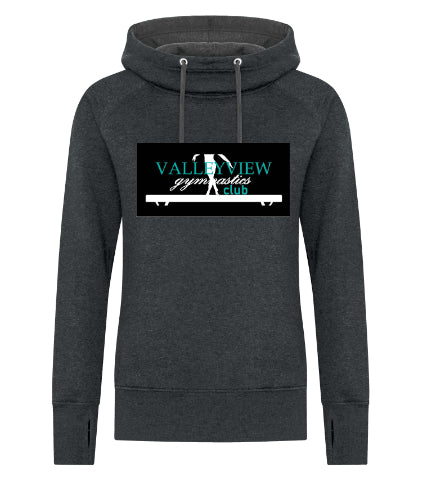 Gymnastics Esactive Vintage Ladies Hoodie